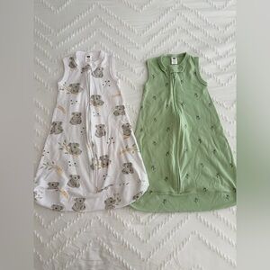 Set of 2 Baby Zip Up Sleep Sacks Koala Print